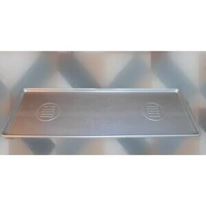 Antique HILL Aluminum Deli Case Display Tray # 3 30" X 10.5" Butcher Bakery